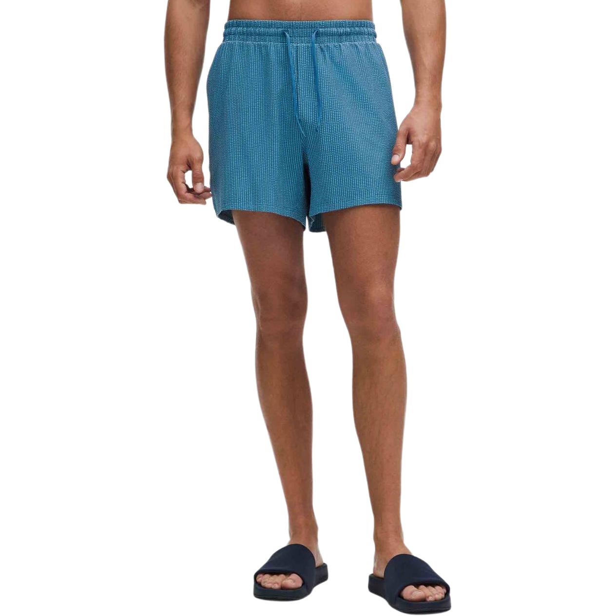 Текстурированные плавки без подкладки спортивные шорты 5' men's Lululemon, синий
Текстурированные плавки без подкладки спортивные шорты 5' men's Lululemon, синий