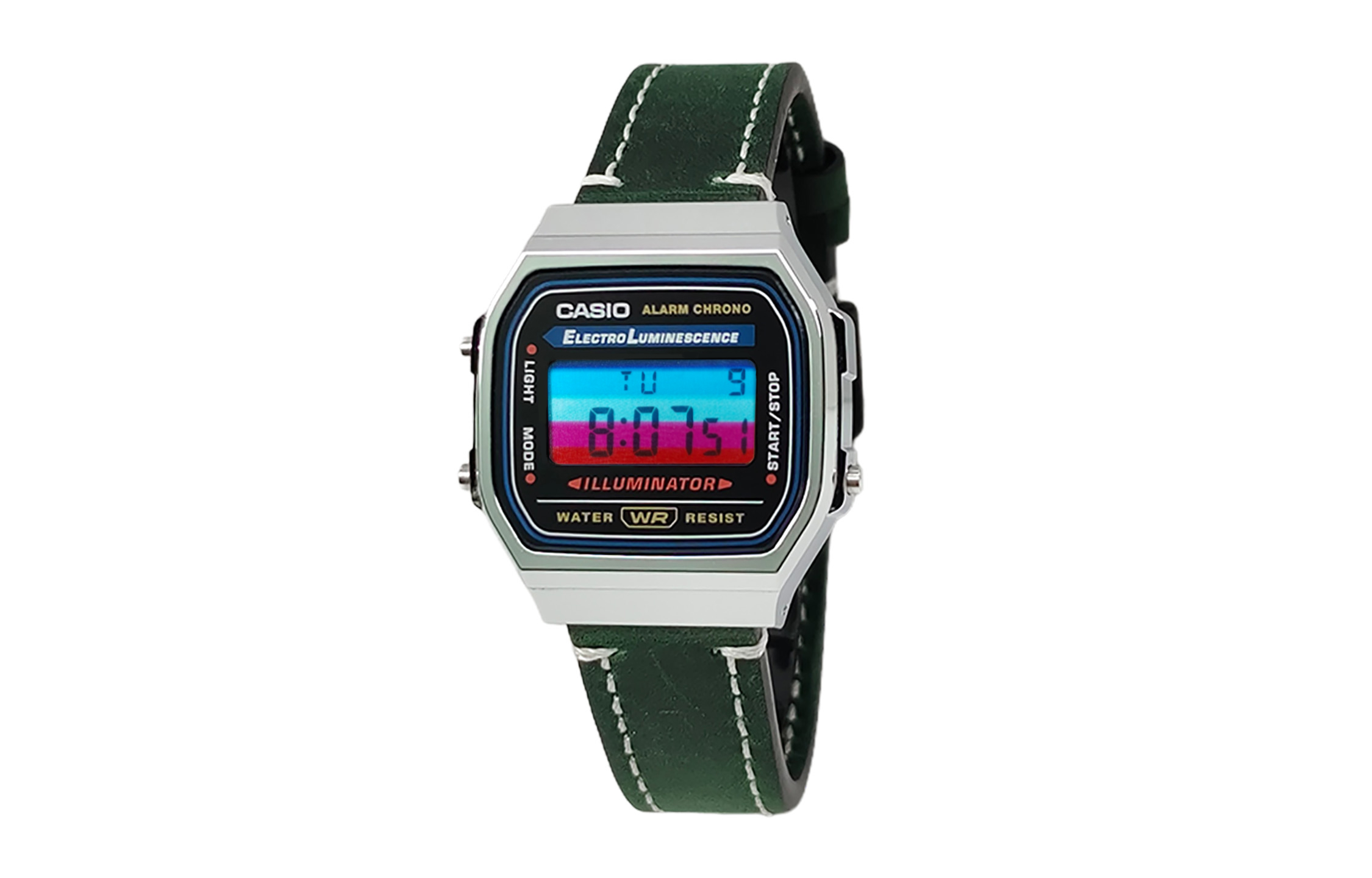 CASIO Мужские часы Retrofit Series с кварцевым механизмом и ремешком из натуральной кожи, черный циферблат
CASIO Мужские часы Retrofit Series с кварцевым механизмом и ремешком из натуральной кожи, черный циферблат