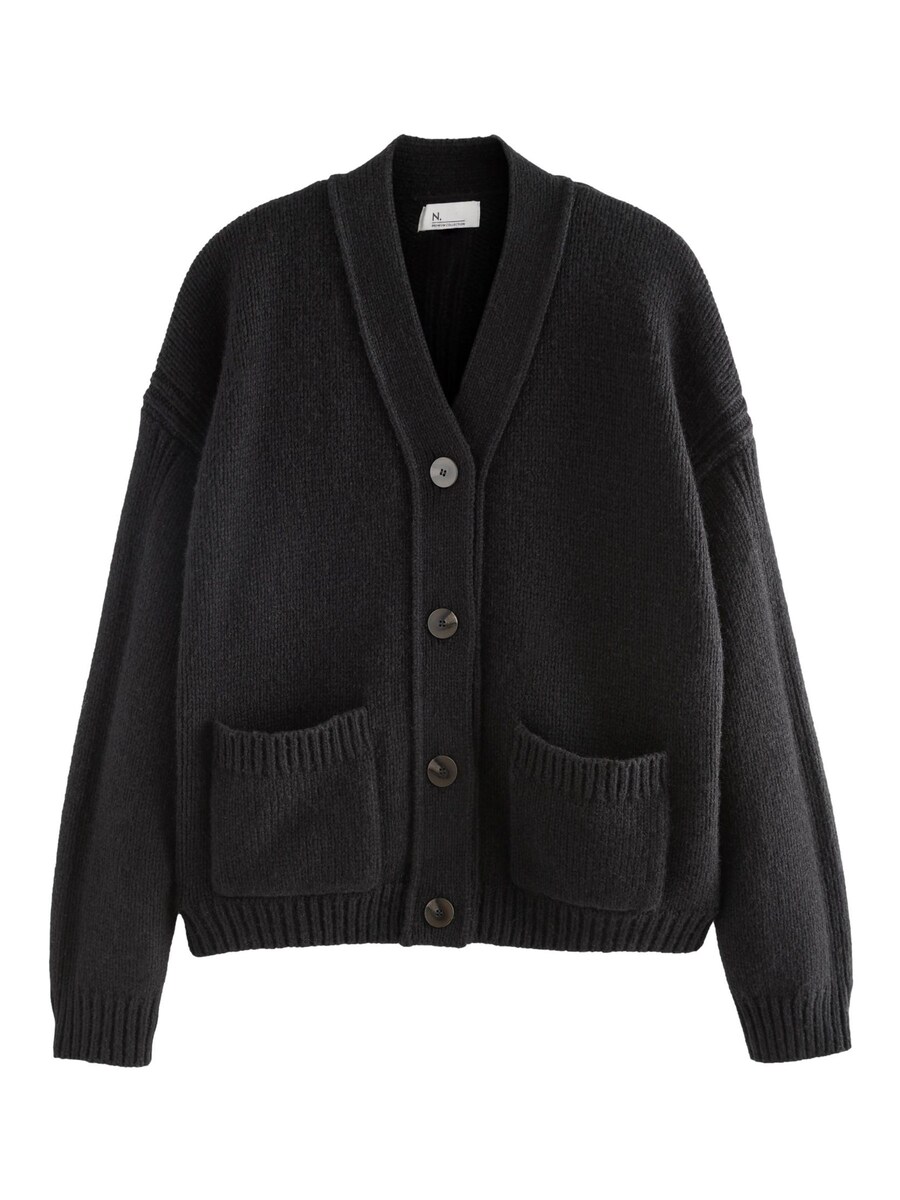 Вязаный кардиган Next, черный
Вязаный кардиган Next, черный