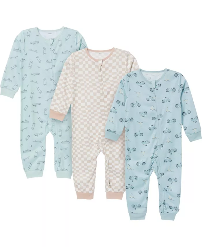 Пижама для мальчиков без ножек с обратной молнией, 3 шт Gerber, зеленый
Пижама для мальчиков без ножек с обратной молнией, 3 шт Gerber, зеленый