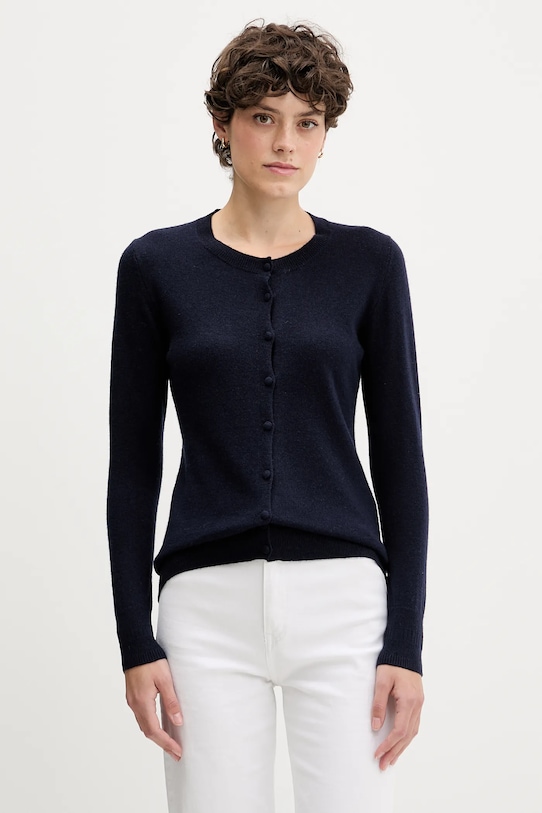 Кардиган из смесовой шерсти Sisley, темно-синий
Кардиган из смесовой шерсти Sisley, темно-синий