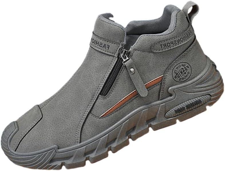 Мужские повседневные ботинки FmShi, противоскользящие и износостойкие, для работы, альпинизма, спорта и повседневного ношения, универсальные, серый
Мужские повседневные ботинки FmShi, противоскользящие и износостойкие, для работы, альпинизма, спорта и повседневного ношения, универсальные, серый