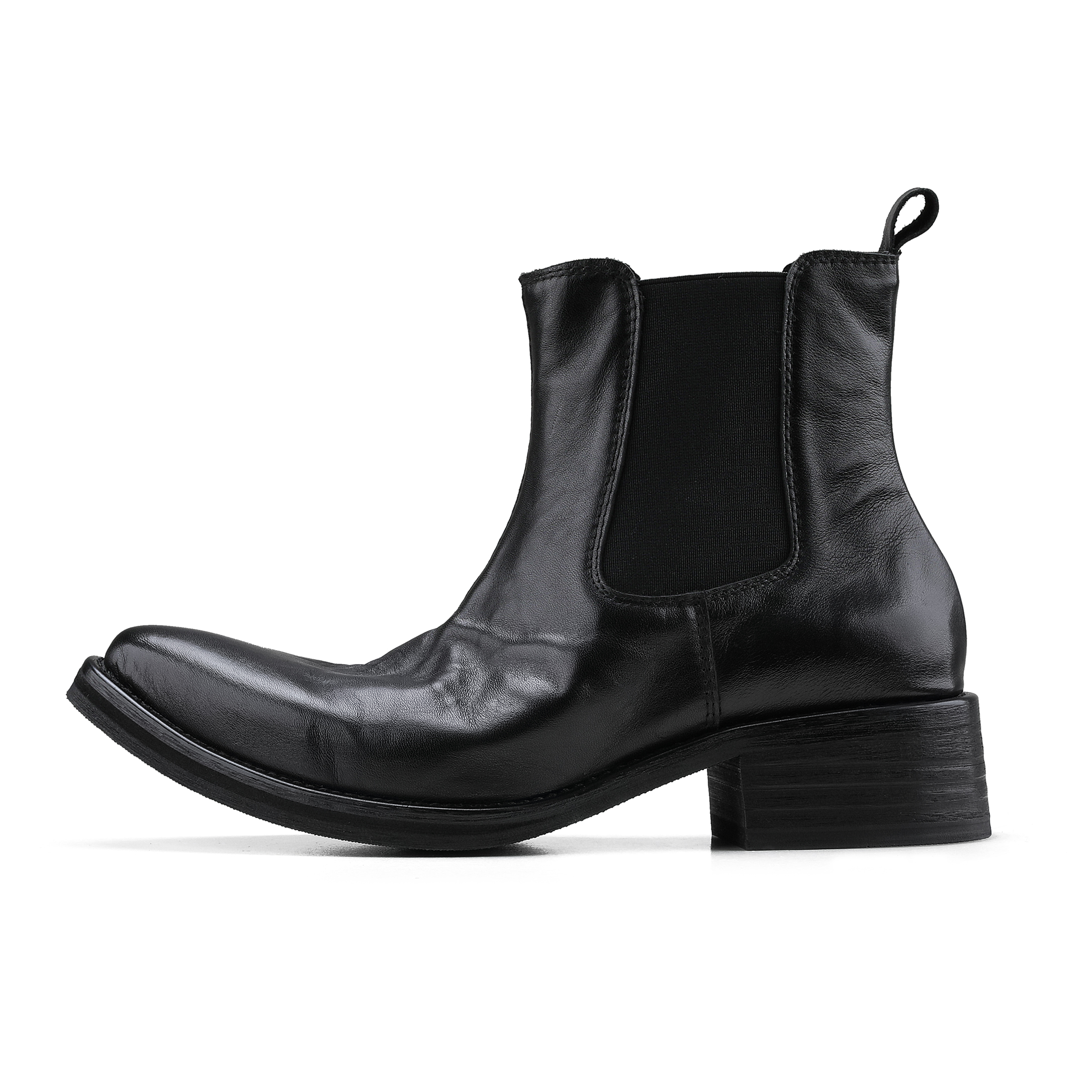 HANQIAORIJI Короткие мужские ботинки челси Future Series, черные
HANQIAORIJI Короткие мужские ботинки челси Future Series, черные