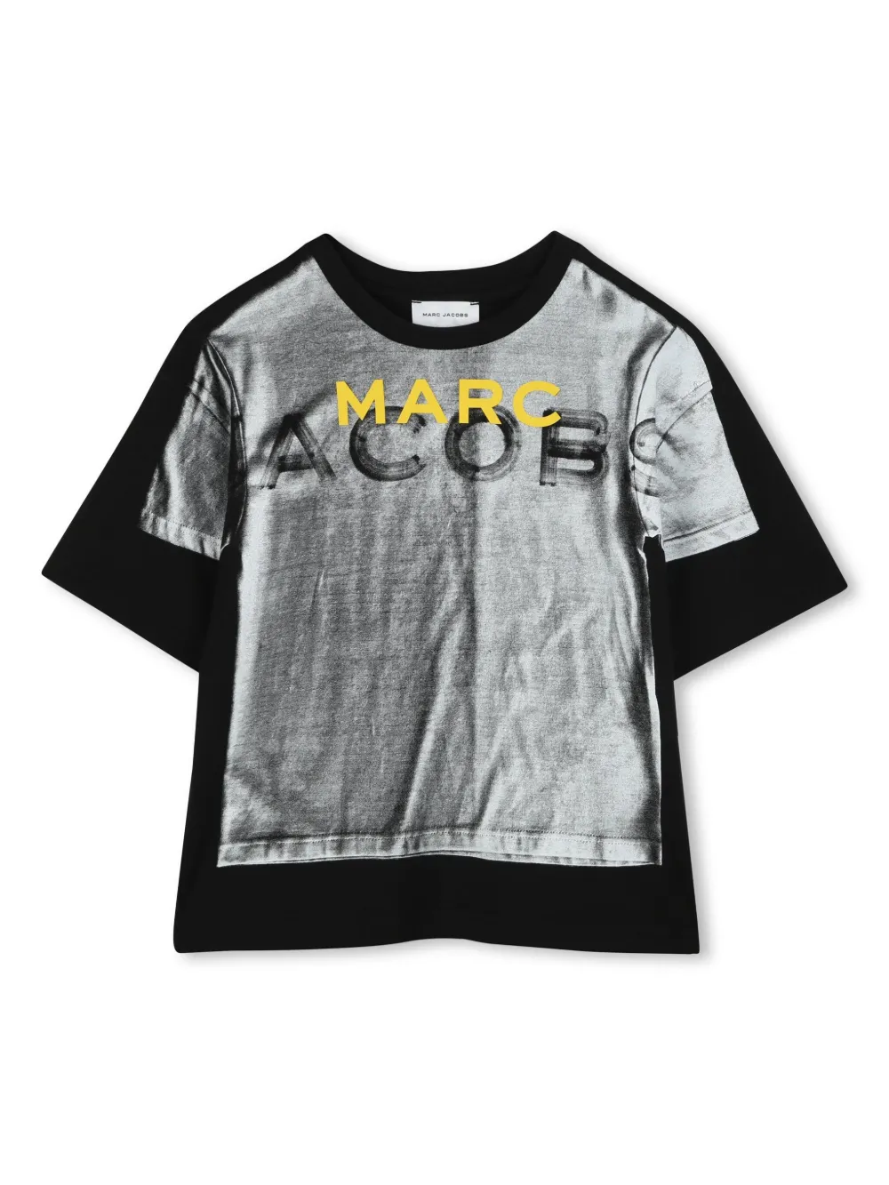 Футболка с графичным принтом Marc Jacobs Kids, черный 
Футболка с графичным принтом Marc Jacobs Kids, черный