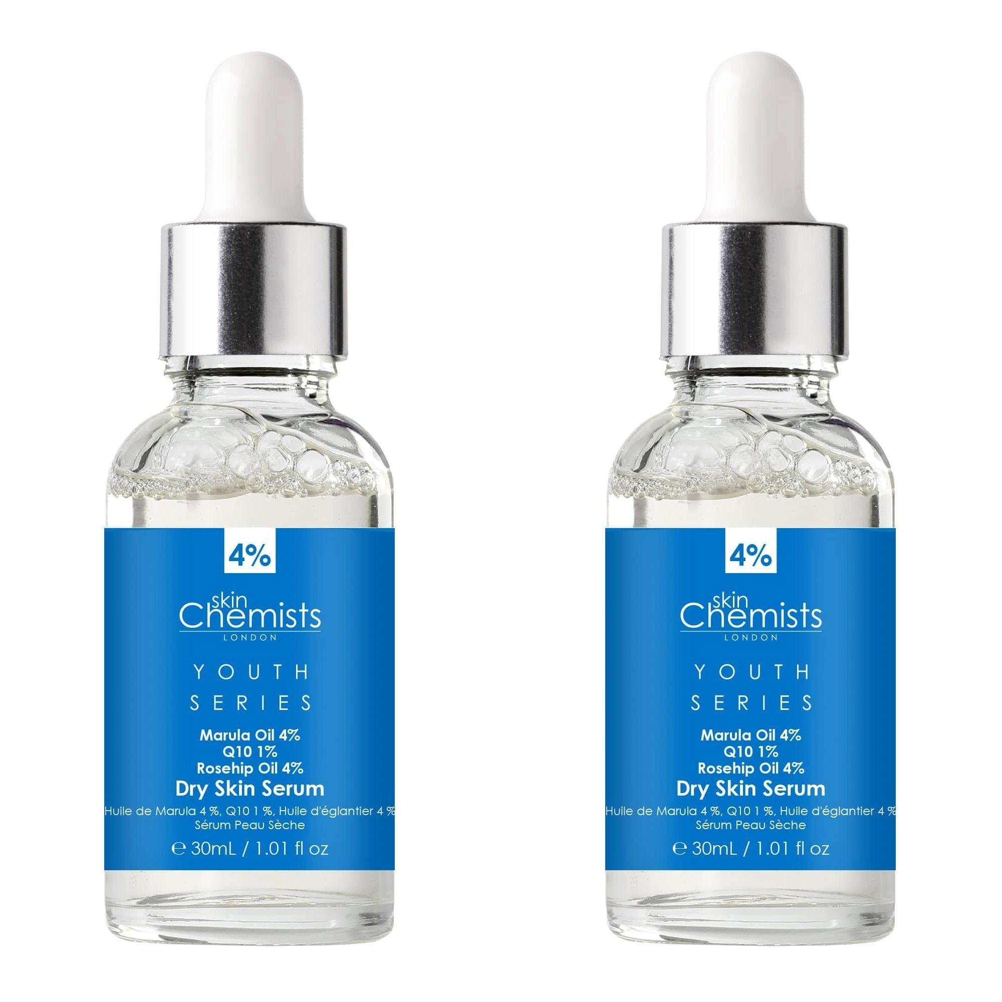 Сыворотка для сухой кожи серии Youth: масло марулы 4%, Q10 1%, масло шиповника 4%. skinChemists, 2 ct
Сыворотка для сухой кожи серии Youth: масло марулы 4%, Q10 1%, масло шиповника 4%. skinChemists, 2 ct