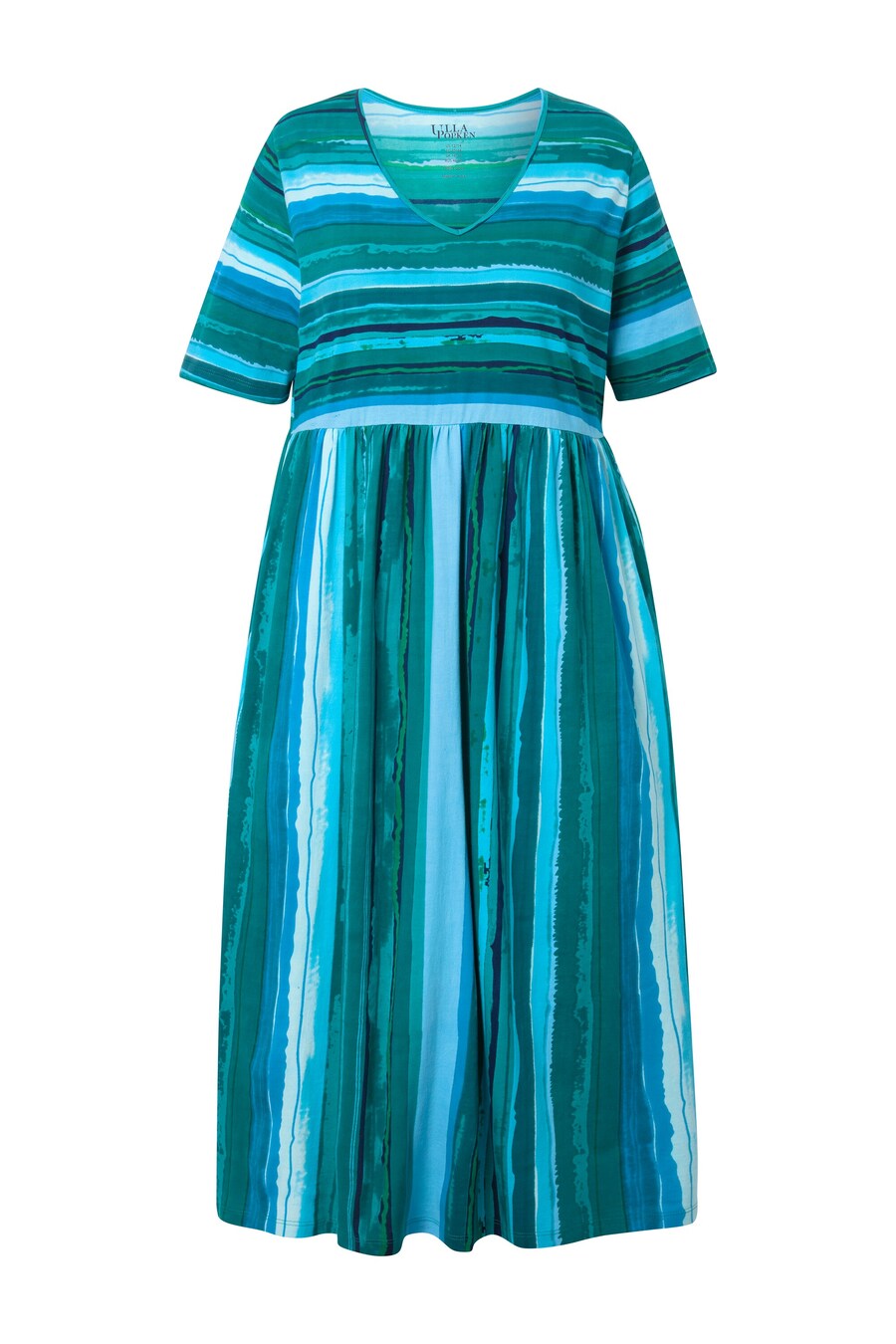 Миди платье Ulla Popken, Turquoise/Royal blue/Light blue
Миди платье Ulla Popken, Turquoise/Royal blue/Light blue