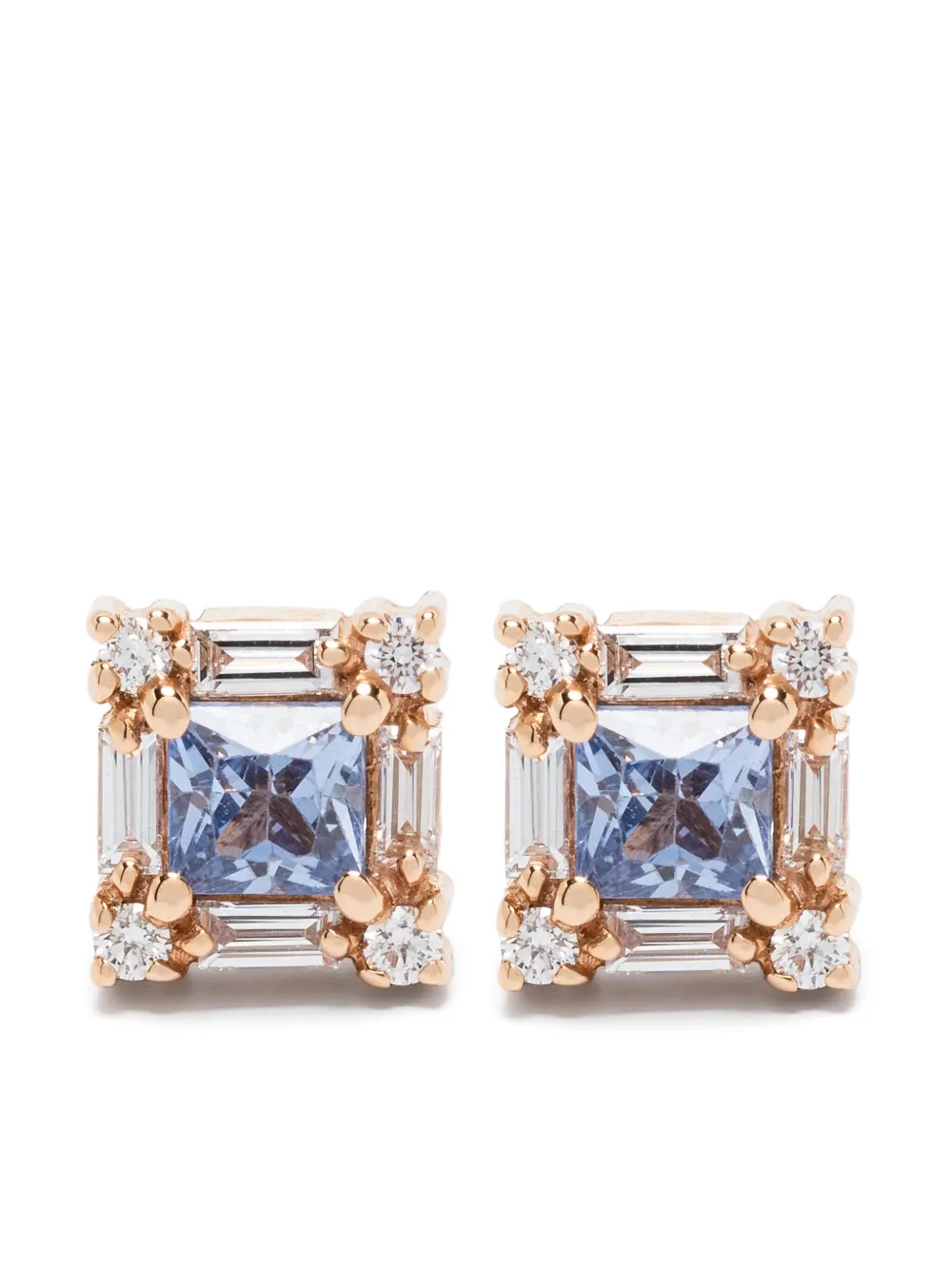 Серьги из розового золота с бриллиантами и сапфирами Suzanne Kalan, золотой
Серьги из розового золота с бриллиантами и сапфирами Suzanne Kalan, золотой