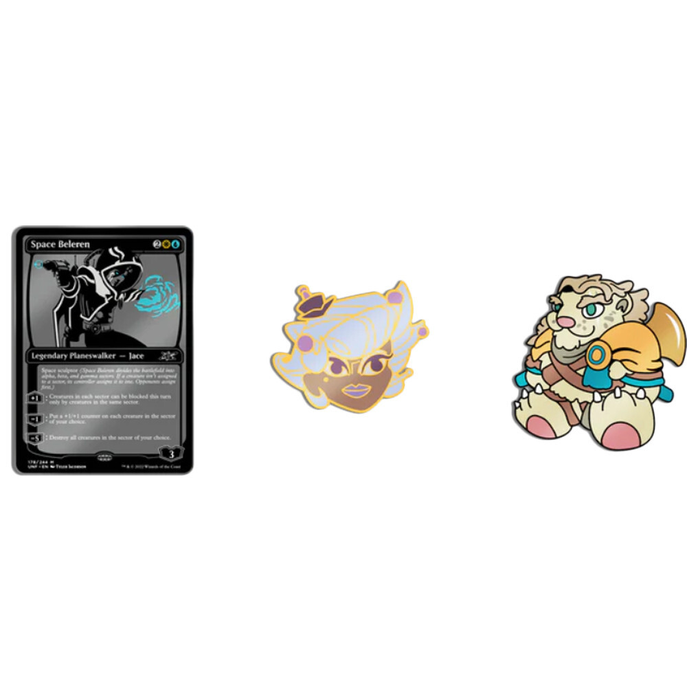 Аксессуары Pinfinity MtG Augmented Realty Pin: Unfinity Pin Set
Аксессуары Pinfinity MtG Augmented Realty Pin: Unfinity Pin Set