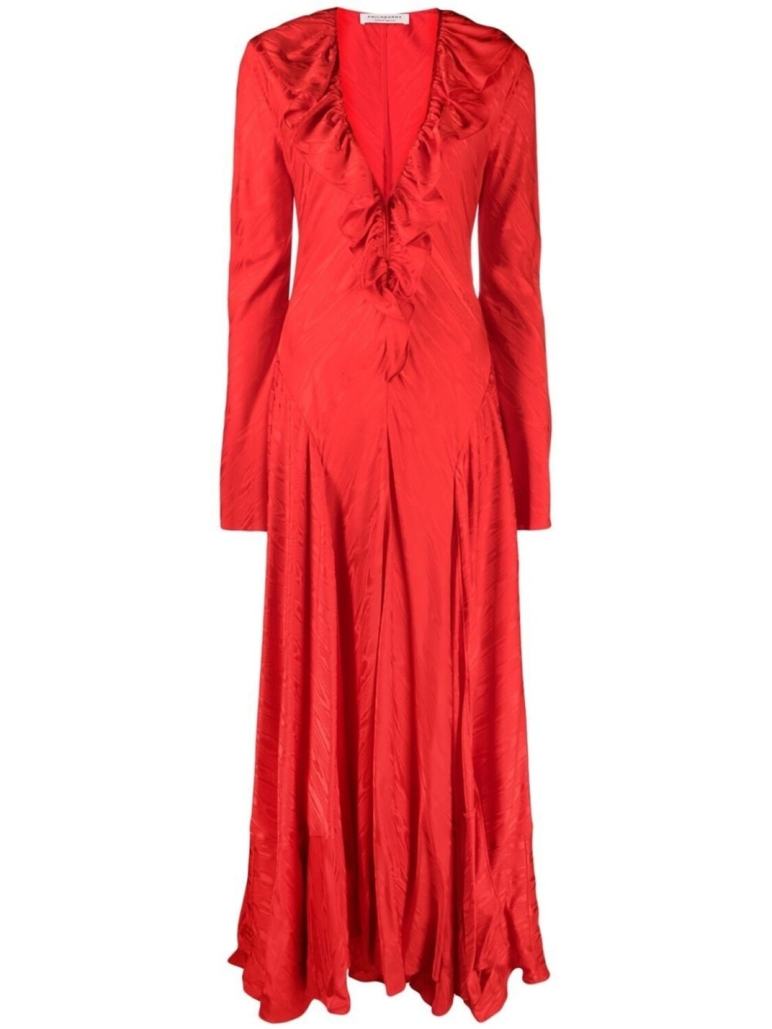 Philosophy Di Lorenzo Serafini платье с оборками и V-образным вырезом, красный
Philosophy Di Lorenzo Serafini платье с оборками и V-образным вырезом, красный