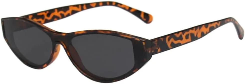 Модные маленькие цельные солнцезащитные очки в винтажном стиле «кошачий глаз» для женщин, уникальные панк-очки с защитой от УФ-излучения UV400 VRTRFFTR, Leopard-black
Модные маленькие цельные солнцезащитные очки в винтажном стиле «кошачий глаз» для женщин, уникальные панк-очки с защитой от УФ-излучения UV400 VRTRFFTR, Leopard-black