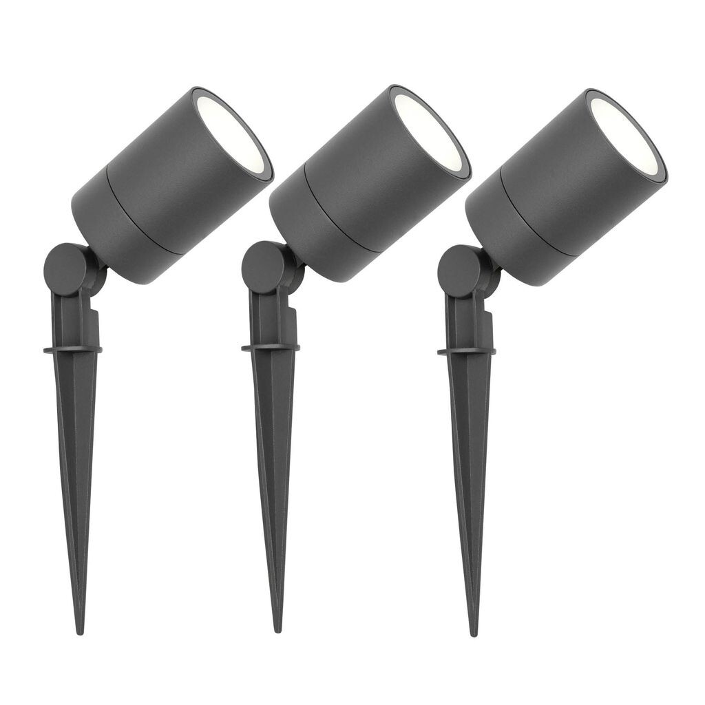 Пакет Ledvion из 3 светодиодных садовых прожекторов, алюминий антрацит, IP65, 5 Вт, 6500K, кабель 1 метр, светодиодные прожекторы, светодиодные садовые прожекторы для наружного использования, серый
Пакет Ledvion из 3 светодиодных садовых прожекторов, алюминий антрацит, IP65, 5 Вт, 6500K, кабель 1 метр, светодиодные прожекторы, светодиодные садовые прожекторы для наружного использования, серый