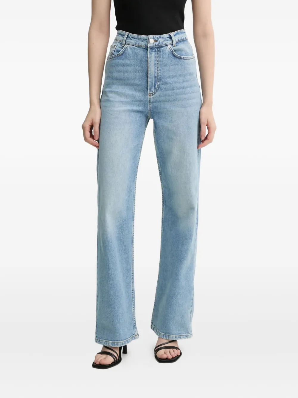 Прямые джинсы с завышенной талией Day Birger Et Mikkelsen, синий
Прямые джинсы с завышенной талией Day Birger Et Mikkelsen, синий