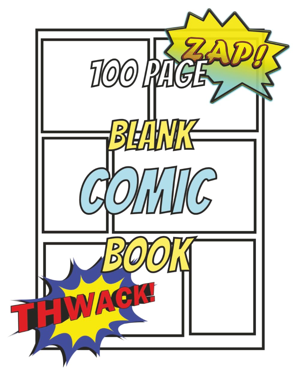 100 Page Blank Comic Book: Create your own Comic Book | Comic Book Templates | Panel Layouts | Draw Comics | Blank Comic Book (Independently published)
100 Page Blank Comic Book: Create your own Comic Book | Comic Book Templates | Panel Layouts | Draw Comics | Blank Comic Book (Independently published)