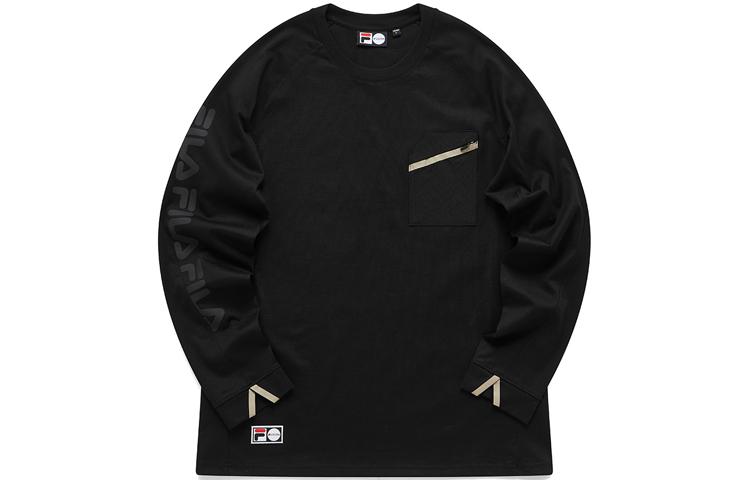 FILA FUSION Футболка с регланными рукавами унисекс черная
FILA FUSION Футболка с регланными рукавами унисекс черная