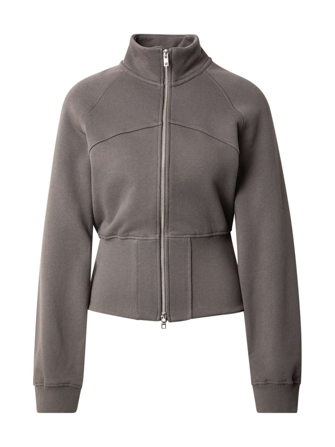 WEEKDAY Толстовка с молнией 'Amanda' в темно-сером цвете
WEEKDAY Толстовка с молнией 'Amanda' в темно-сером цвете