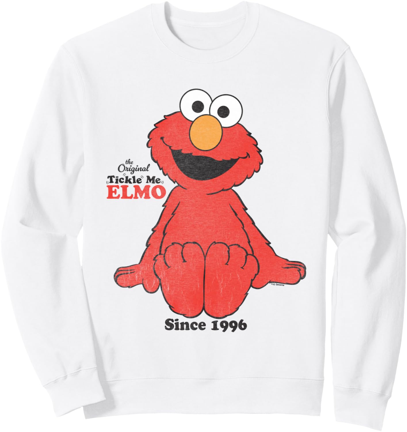 Толстовка «Улица Сезам: Пощекочи меня, Элмо, с 1996 года» Sesame Street, белый
Толстовка «Улица Сезам: Пощекочи меня, Элмо, с 1996 года» Sesame Street, белый