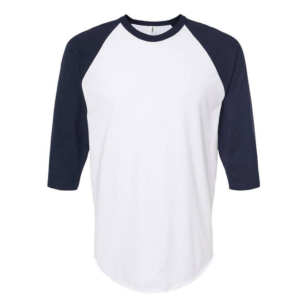 Футболка унисекс Tultex из тонкого джерси реглан, цвет White And Navy
Футболка унисекс Tultex из тонкого джерси реглан, цвет White And Navy