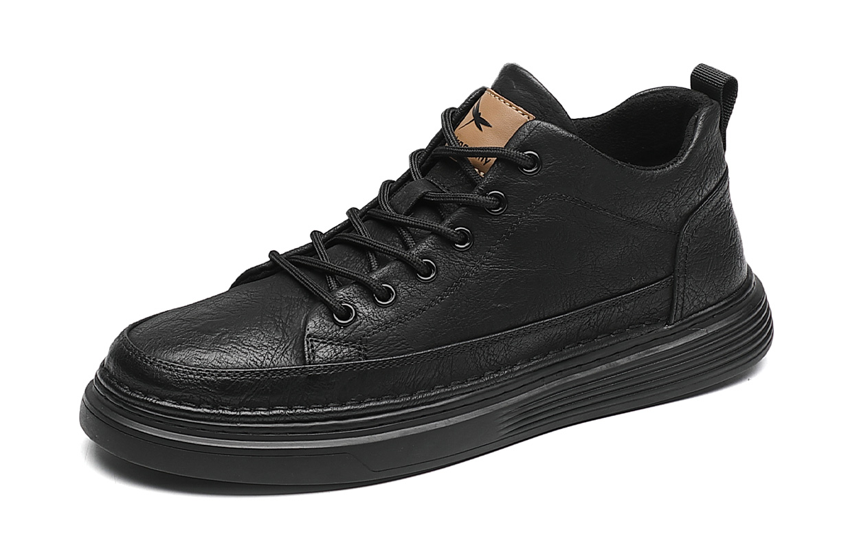 RED DRAGONFLY Мужские повседневные кеды на плоской подошве с эффектом увеличения роста, устойчивые к истиранию, черные (мид-топ), цвет All Black (Mid-Top) 
RED DRAGONFLY Мужские повседневные кеды на плоской подошве с эффектом увеличения роста, устойчивые к истиранию, черные (мид-топ), цвет All Black (Mid-Top)