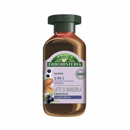Antica Erboristeria Реструктурирующий шампунь 2-в-1 с миндальным молоком и асаи 225 мл, Ancient Herbal Shop
Antica Erboristeria Реструктурирующий шампунь 2-в-1 с миндальным молоком и асаи 225 мл, Ancient Herbal Shop
