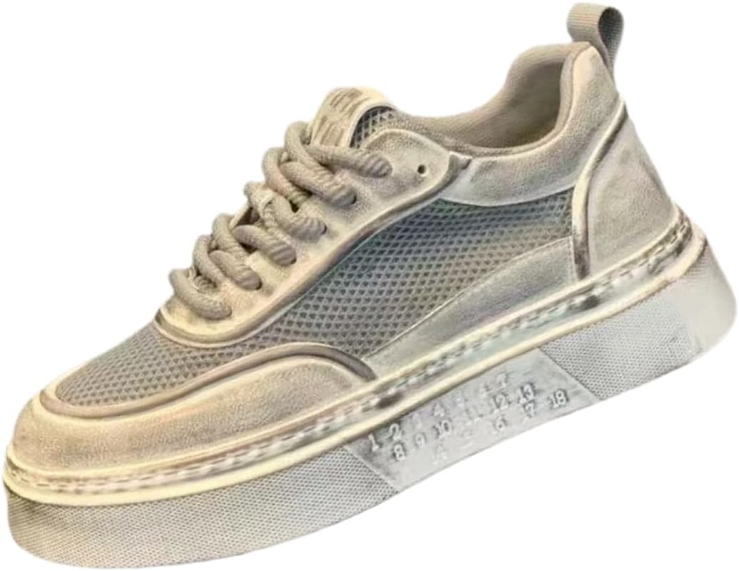 Мужские повседневные кроссовки в стиле ретро 2025 года, уличный тренд, дышащая толстая подошва, сетчатая ткань, легкие и низкие Clolinde, серый
Мужские повседневные кроссовки в стиле ретро 2025 года, уличный тренд, дышащая толстая подошва, сетчатая ткань, легкие и низкие Clolinde, серый