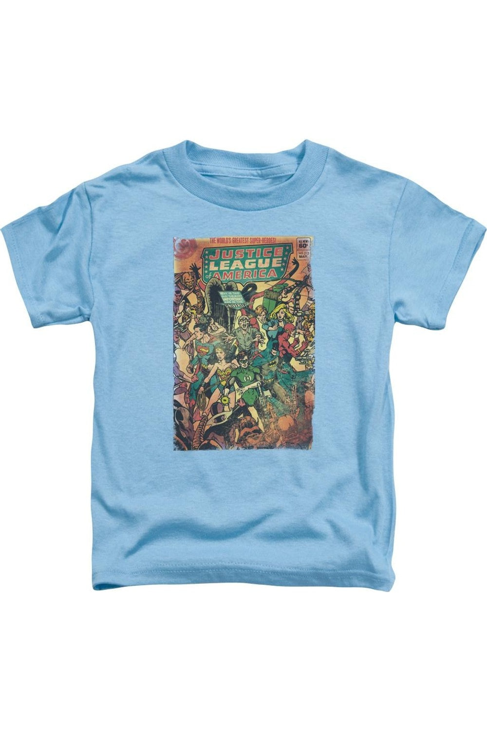 Винтажная футболка с коротким рукавом Justice League of America № 212 для малышей Gildan, синий
Винтажная футболка с коротким рукавом Justice League of America № 212 для малышей Gildan, синий