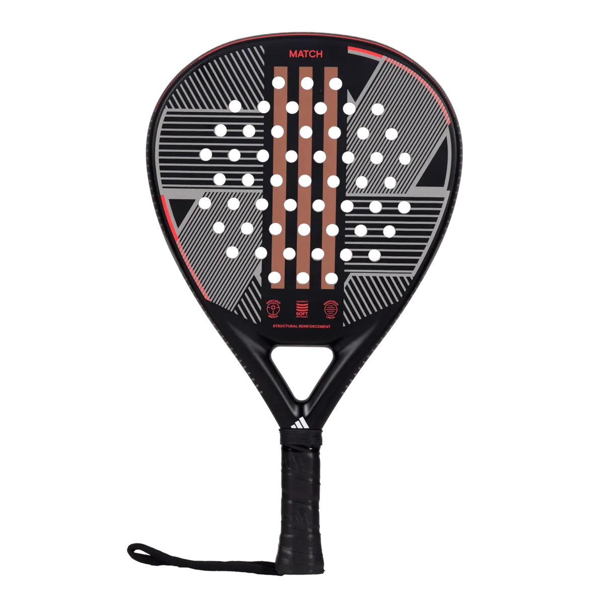 Ракетка для паддла Match 3.3 Черная/Красная Adidas, красный
Ракетка для паддла Match 3.3 Черная/Красная Adidas, красный