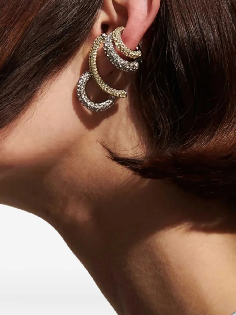 Круглые серьги Marisa с паве DEMARSON New York, золотой
Круглые серьги Marisa с паве DEMARSON New York, золотой