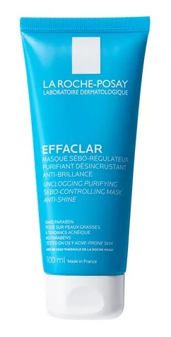 La Roche Posay Effaclar Себорегулирующая маска 100 мл
La Roche Posay Effaclar Себорегулирующая маска 100 мл
