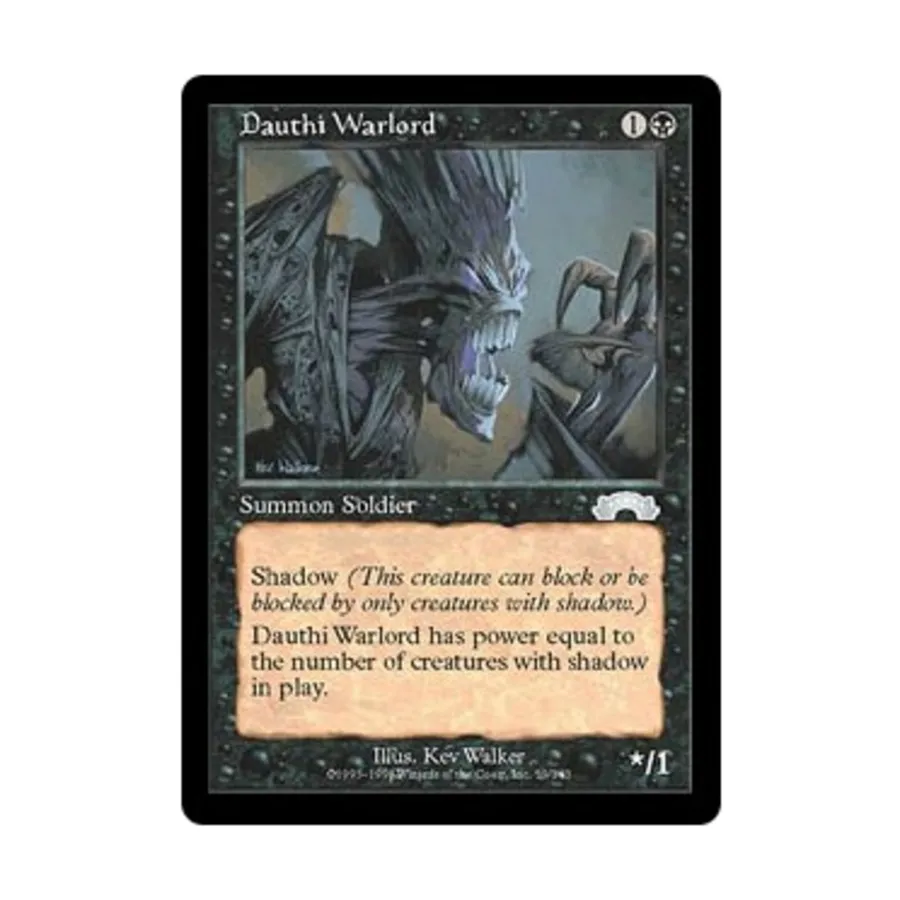 CCG Даути Военачальник (U), MTG - Exodus
CCG Даути Военачальник (U), MTG - Exodus