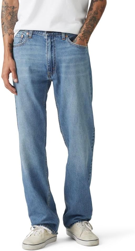 Мужские джинсы Levi's 555 свободного прямого кроя, (New) Live Your Truth
Мужские джинсы Levi's 555 свободного прямого кроя, (New) Live Your Truth