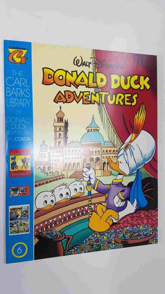 Walt Disneys Donald Duck Adventures (The Carl Barks Library of Donald Duck Adventures in Color, Volume 6) (Gladstone)
Walt Disneys Donald Duck Adventures (The Carl Barks Library of Donald Duck Adventures in Color, Volume 6) (Gladstone)