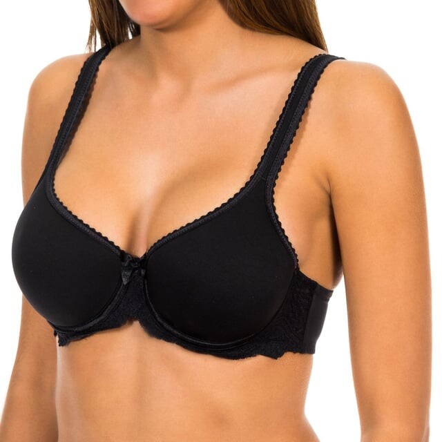 Бюстгальтер на косточках с чашками женский p04mv Playtex, черный
Бюстгальтер на косточках с чашками женский p04mv Playtex, черный