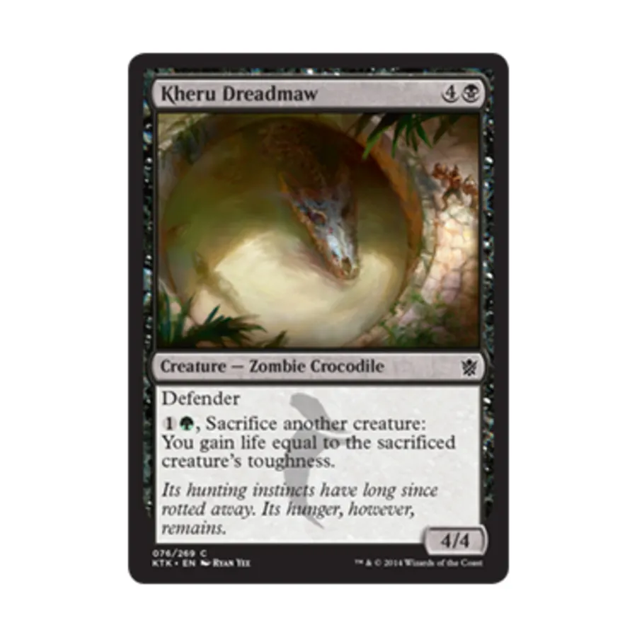 CCG Керу Грозная Пасть (C) (Фольга), MTG - Khans of Tarkir
CCG Керу Грозная Пасть (C) (Фольга), MTG - Khans of Tarkir