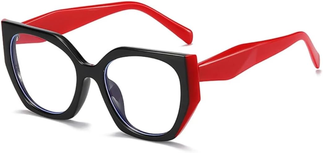 Солнцезащитные очки для мужчин и женщин - защита UV400 - прозрачные линзы "кошачий глаз" в двухцветной оправе для занятий спортом на открытом воздухе и вождения DSVIGF, Black Red
Солнцезащитные очки для мужчин и женщин - защита UV400 - прозрачные линзы "кошачий глаз" в двухцветной оправе для занятий спортом на открытом воздухе и вождения DSVIGF, Black Red