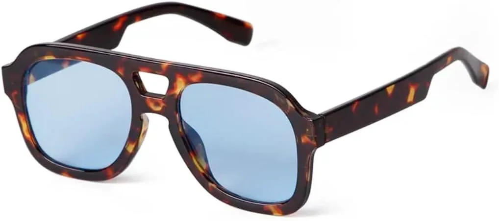 Солнцезащитные очки с защитой UV400 | Двойная перемычка, синие линзы | для женщин и мужчин, для занятий спортом на открытом воздухе и вождения DSVIGF, 06
Солнцезащитные очки с защитой UV400 | Двойная перемычка, синие линзы | для женщин и мужчин, для занятий спортом на открытом воздухе и вождения DSVIGF, 06