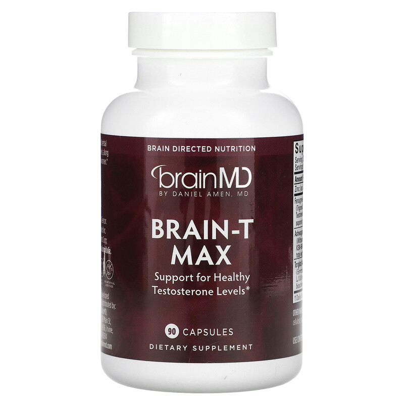 BrainMD, Brain-T Max, 90 капсул
BrainMD, Brain-T Max, 90 капсул