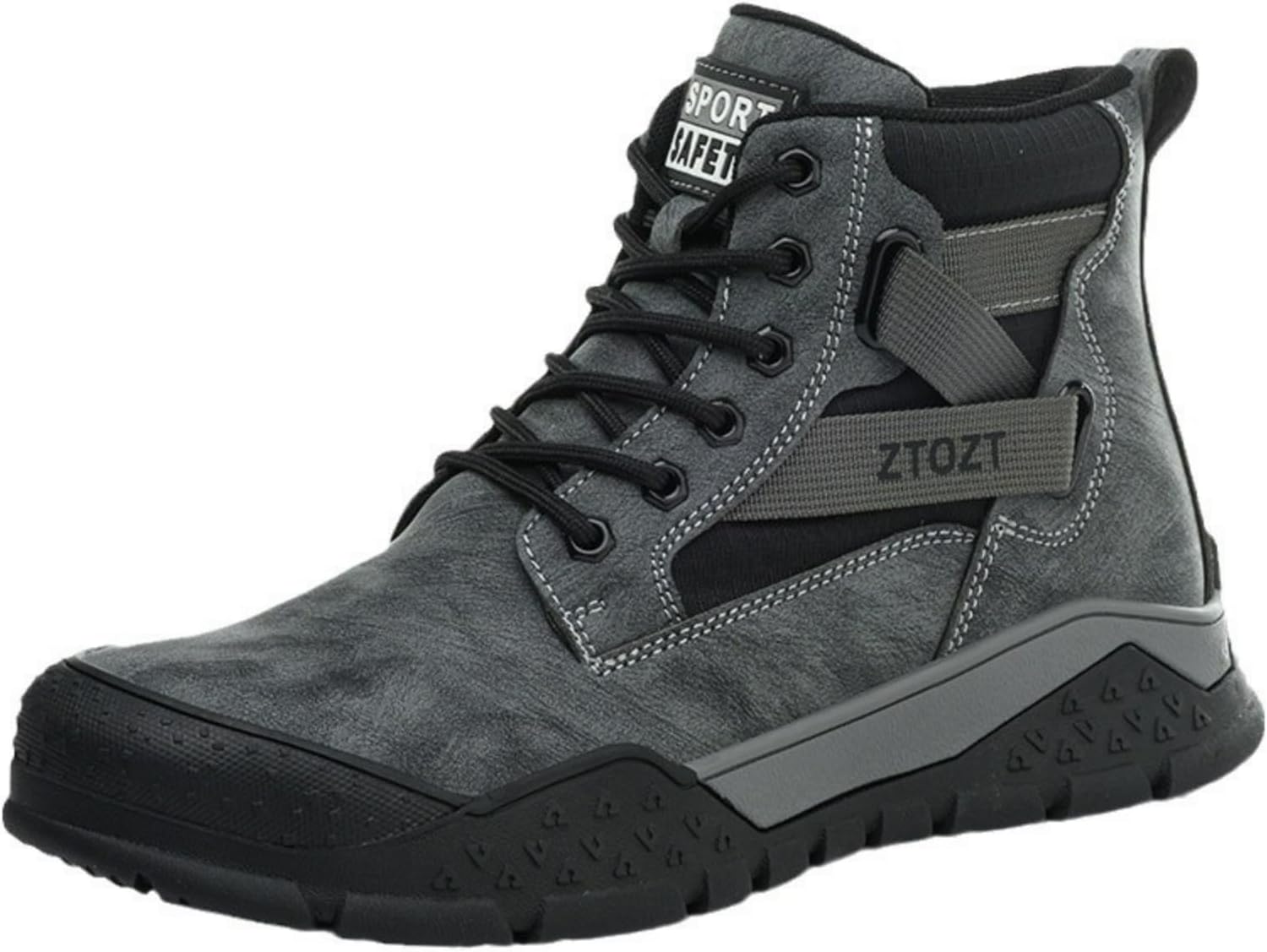 Мужские высокие ботинки MACEFIL с защитным стальным носком, проколоустойчевые, противоскользящие, прочные, для работы и походов, серый
Мужские высокие ботинки MACEFIL с защитным стальным носком, проколоустойчевые, противоскользящие, прочные, для работы и походов, серый