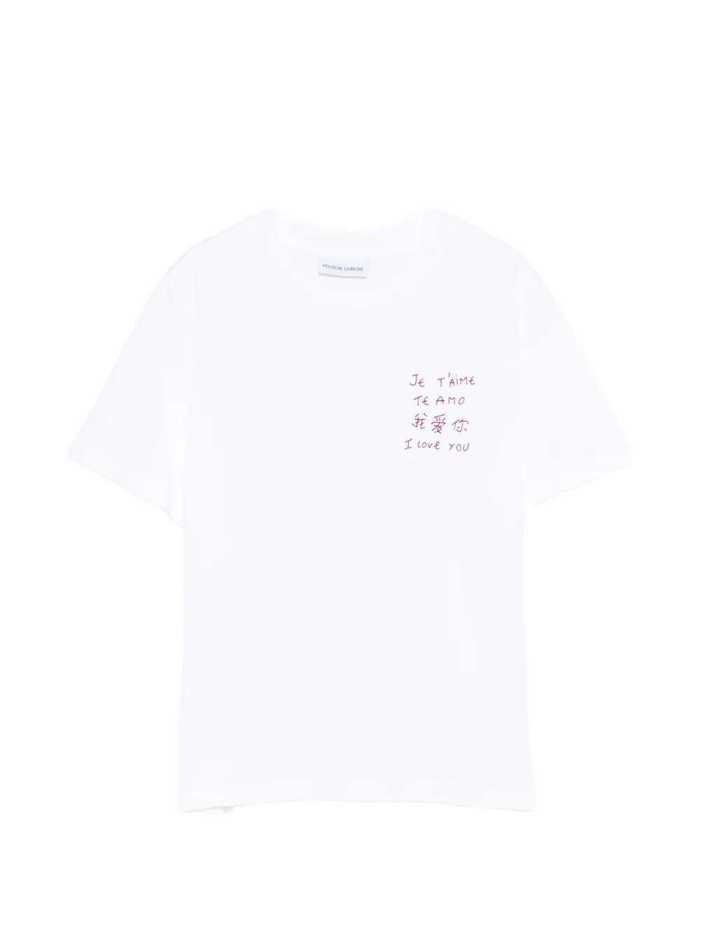 Футболка с надписью Maison Labiche, белый
Футболка с надписью Maison Labiche, белый