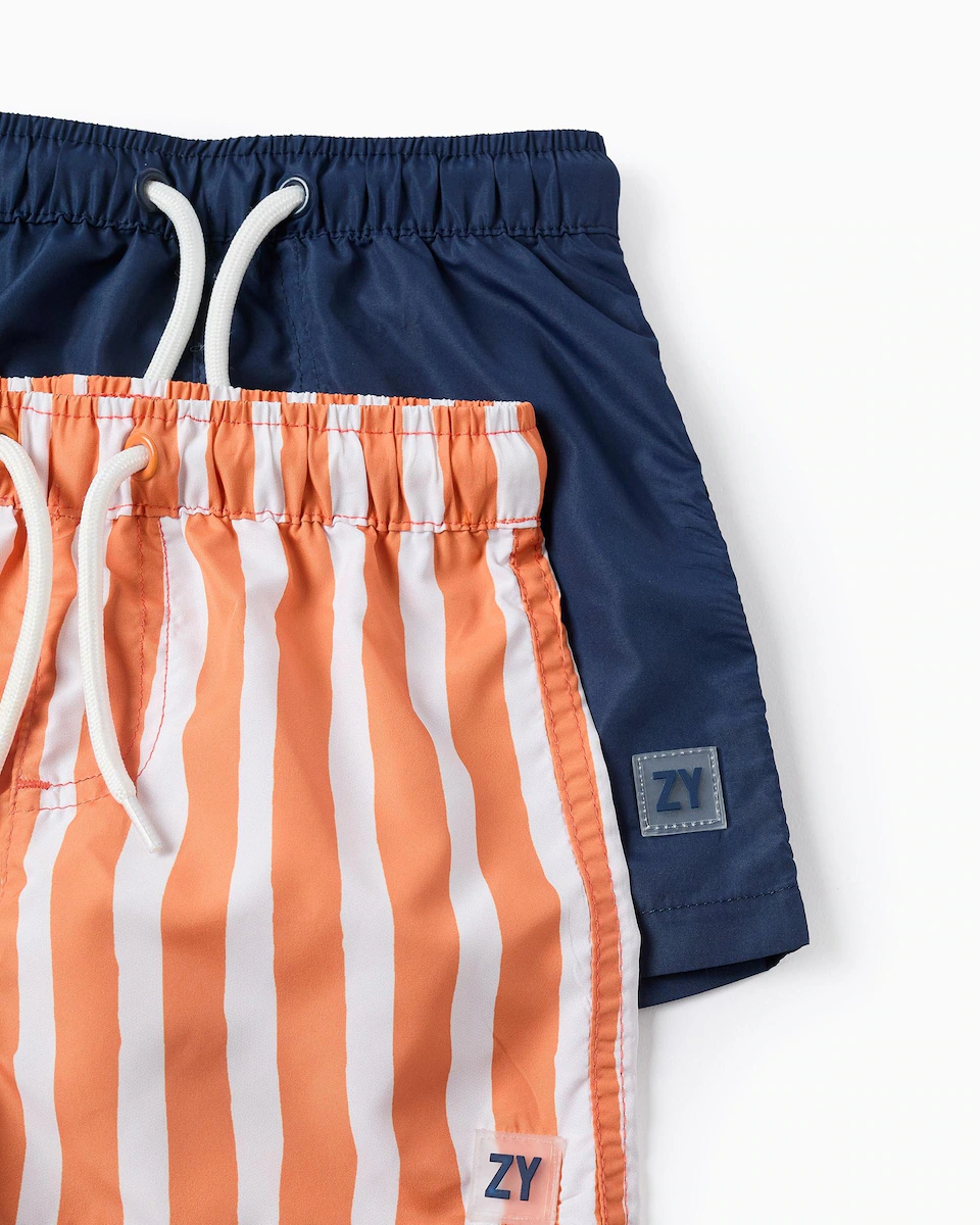 Набор из 2 плавок для мальчика с регулировочным шнурком Zippy, оранжевый
Набор из 2 плавок для мальчика с регулировочным шнурком Zippy, оранжевый