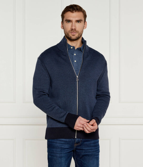 Кардиган мужской Tommy Hilfiger вязаный на молнии, синий
Кардиган мужской Tommy Hilfiger вязаный на молнии, синий