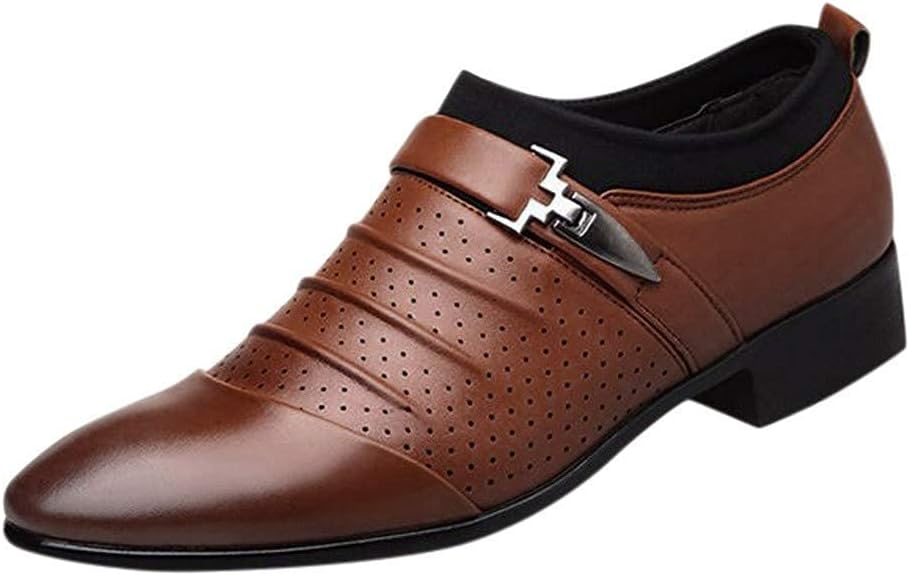Мужские повседневные туфли с пряжкой Оксфорды, лоферы без шнурков, деловые удобные туфли для мужчин Xhlemon, коричневый
Мужские повседневные туфли с пряжкой Оксфорды, лоферы без шнурков, деловые удобные туфли для мужчин Xhlemon, коричневый