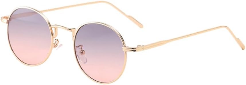 Металлическая оправа, круглые солнцезащитные очки для мужчин, ретро-стиль, маленькие мужские солнцезащитные очки для женщин, защита от ультрафиолета UV400, коричневый, желтый градиент TYUVIVO, Grey Pink Lens
Металлическая оправа, круглые солнцезащитные очки для мужчин, ретро-стиль, маленькие мужские солнцезащитные очки для женщин, защита от ультрафиолета UV400, коричневый, желтый градиент TYUVIVO, Grey Pink Lens