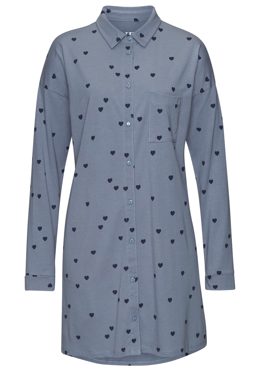 Ночная рубашка VIVANCE Nightgown Dreams, темно-синий/светло-синий
Ночная рубашка VIVANCE Nightgown Dreams, темно-синий/светло-синий