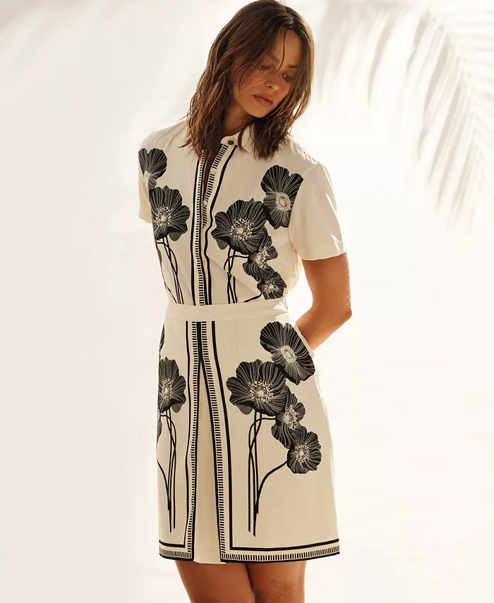 Женская блузка с цветочным принтом KARL LAGERFELD PARIS, белый
Женская блузка с цветочным принтом KARL LAGERFELD PARIS, белый