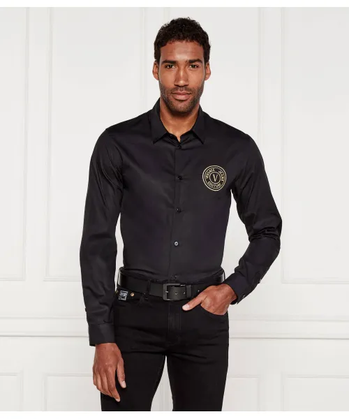 Рубашка Slim fit Versace Jeans Couture, черный
Рубашка Slim fit Versace Jeans Couture, черный