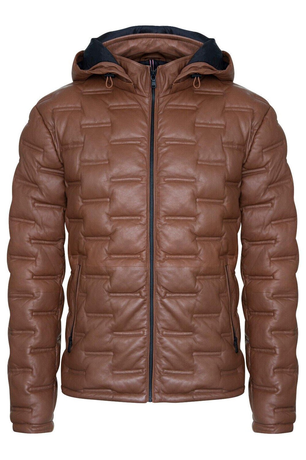 Стеганый кожаный бомбер с капюшоном и пухом - Belem Infinity Leather, коричневый
Стеганый кожаный бомбер с капюшоном и пухом - Belem Infinity Leather, коричневый