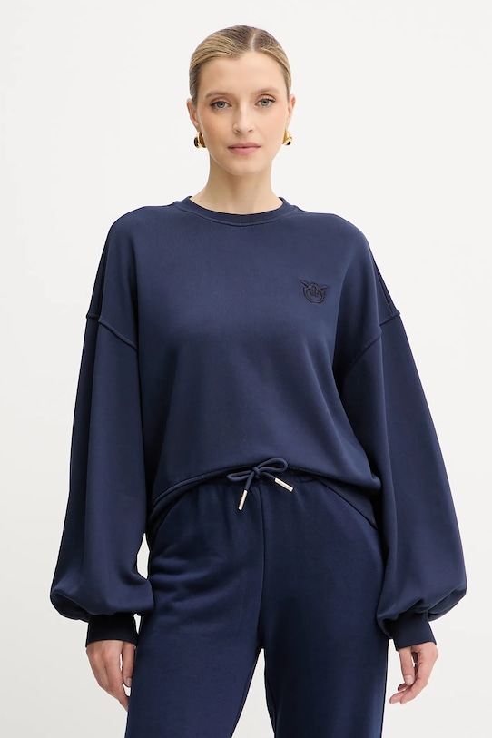 Хлопковая толстовка Pinko, темно-синий
Хлопковая толстовка Pinko, темно-синий