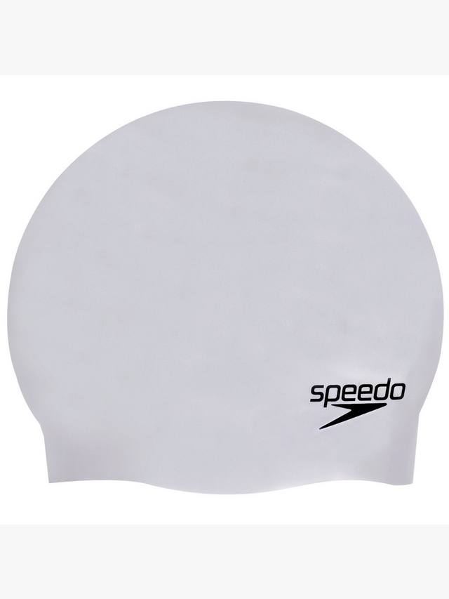 Взрослая формованная силиконовая шапочка для плавания Speedo, Chrome
Взрослая формованная силиконовая шапочка для плавания Speedo, Chrome