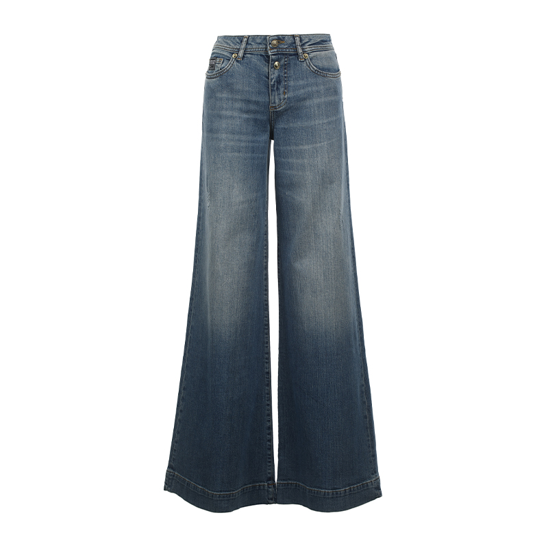 Джинсы с широкими штанинами и логотипом VERSACE JEANS COUTURE, синий
Джинсы с широкими штанинами и логотипом VERSACE JEANS COUTURE, синий