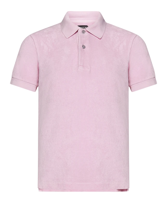 Розовая рубашка-поло с логотипом TF Tom Ford, розовый
Розовая рубашка-поло с логотипом TF Tom Ford, розовый